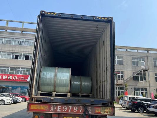 50.4km Çekme Fiber Optik Kablo FRP Üyesi 1.8mm Pürüzsüz Yüzey