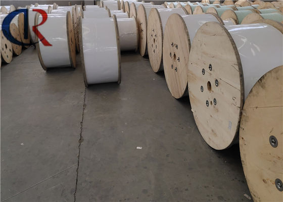 Beyaz KFRP Malzeme, Kapalı Fiber Optik Kablo Aramid Fiber Takviyeli Plastik
