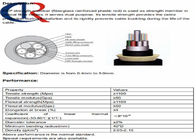Optik Kablo FRP Çekirdek, Mukavemet Üyesi Merkez Çevresel Güçlendirme ISO9001 SGS
